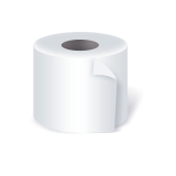 Туалетная бумага в больших рулонах БС